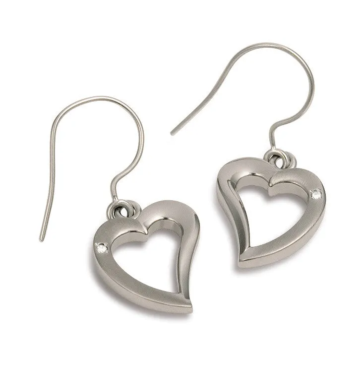 0570-02 Boccia Titanium Earrings