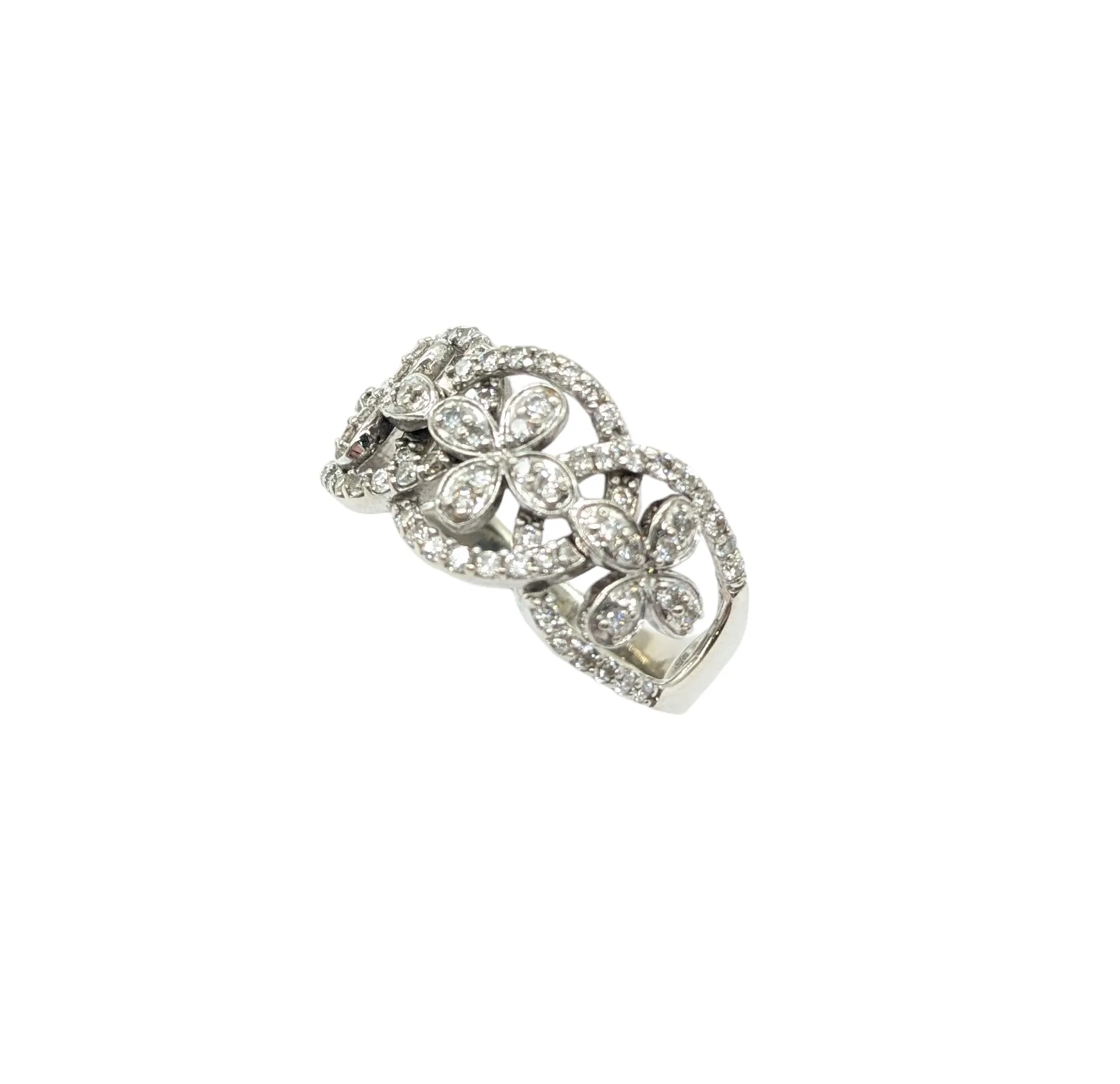 1/2 Carat Diamond Scroll Ring