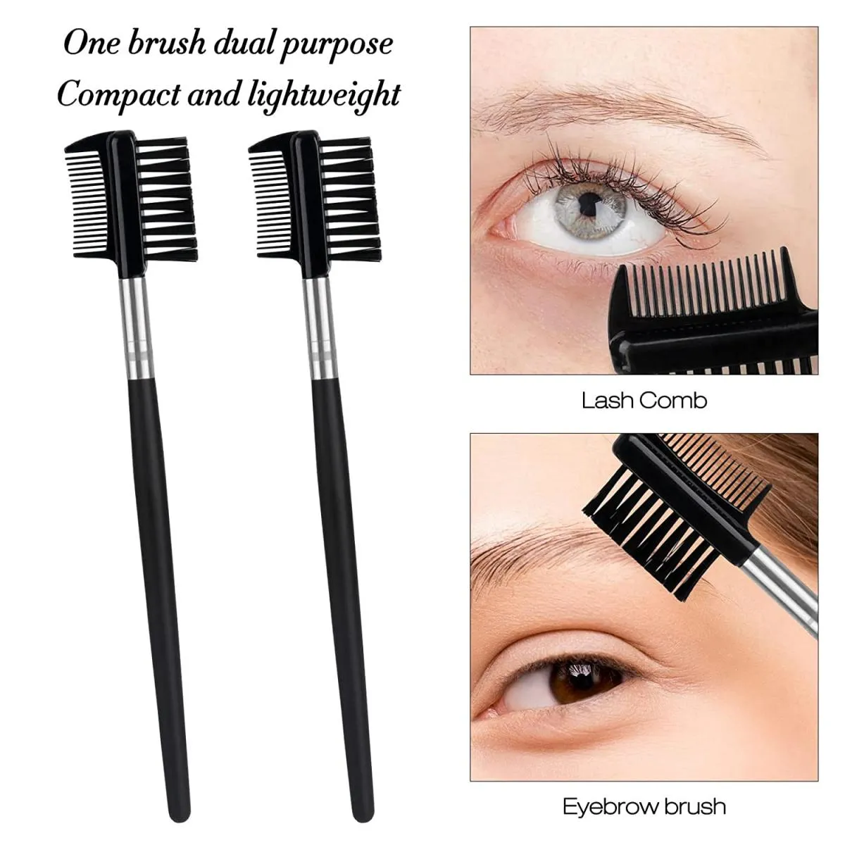 2 Eyelash Combs