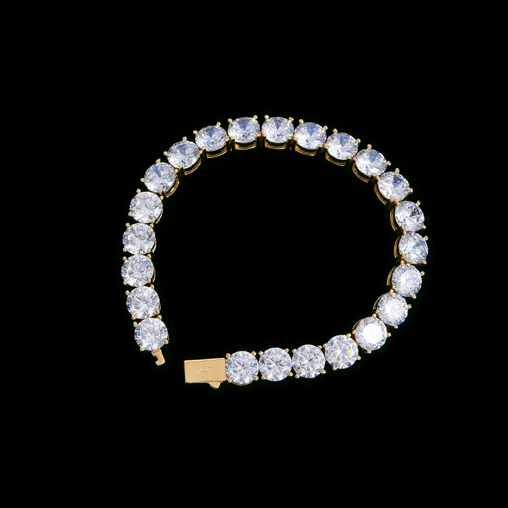 8mm Iced Tennis Anklet [ONLY SHIP TO THE US]