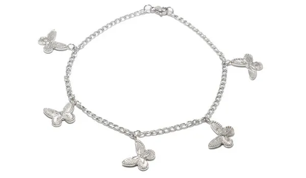 Adjustable Butterfly Anklet