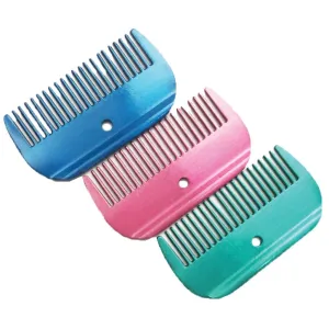 Aluminium Mane Comb - Coloured