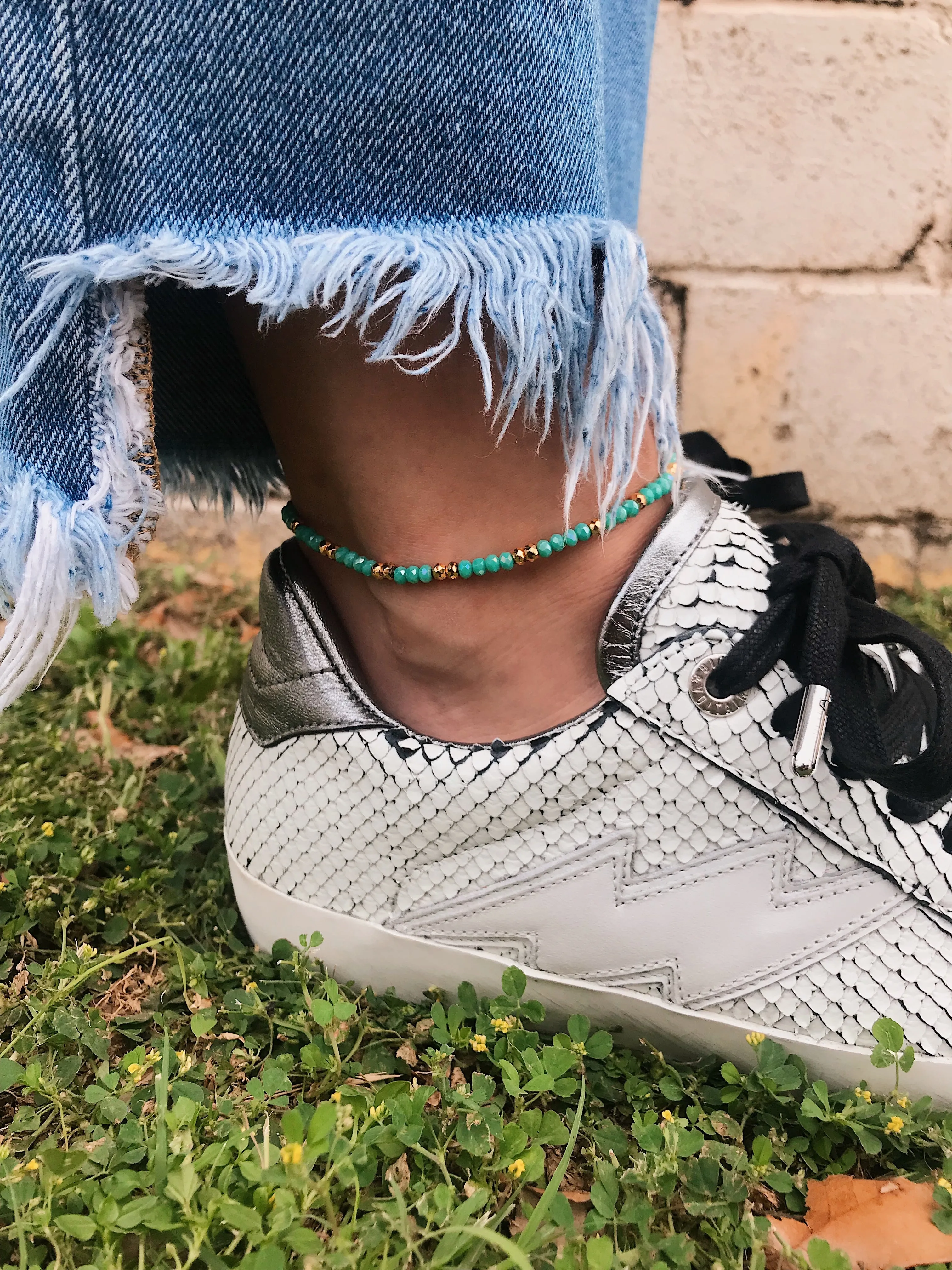 Anklet // Beaded