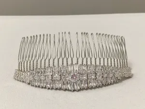 Art Deco Rhinestone Comb