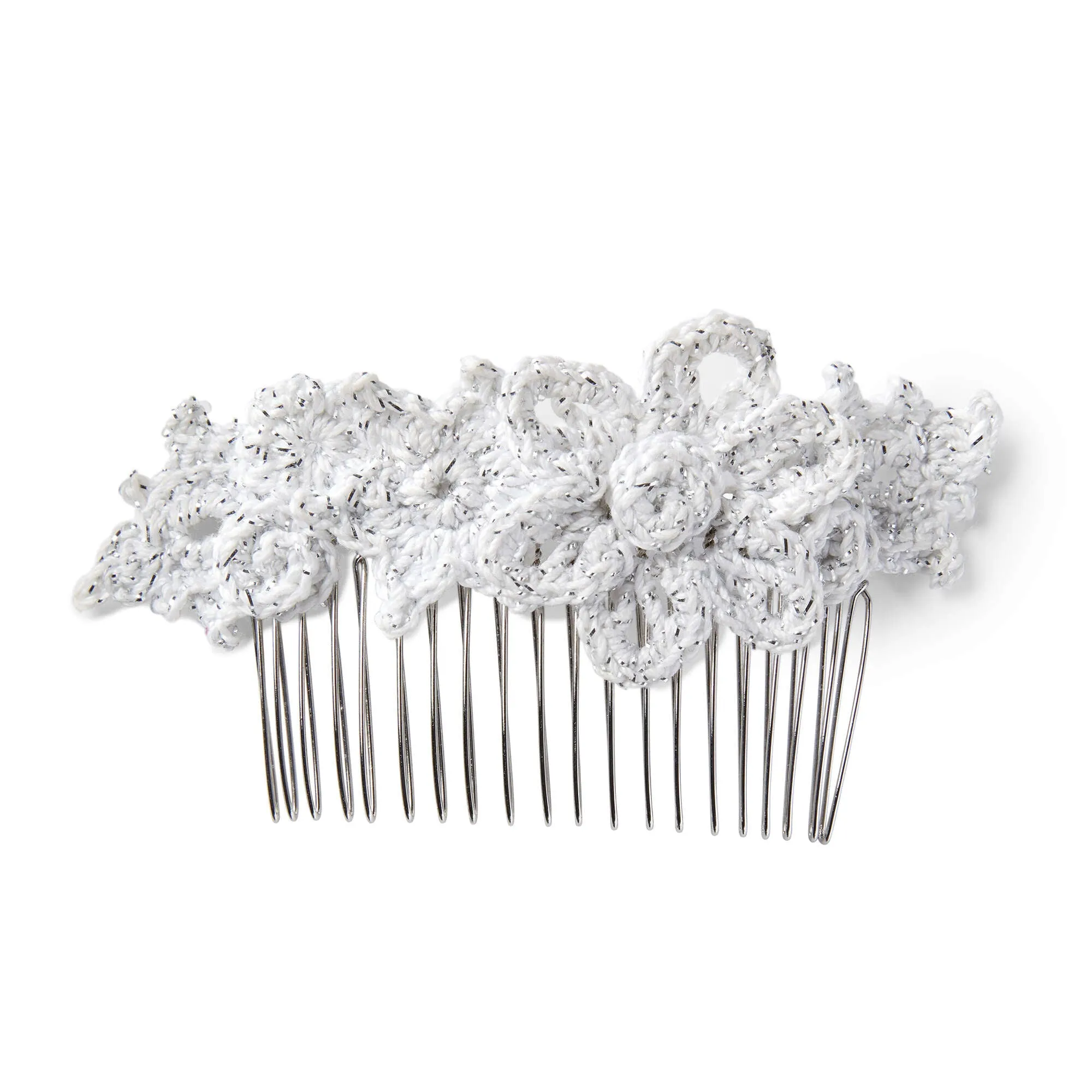 Aunt Lydia's Crochet Floral Hair Comb