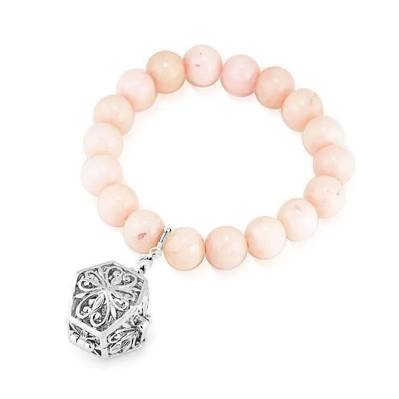 Bead Perfumed Bracelet - Eternity Silver