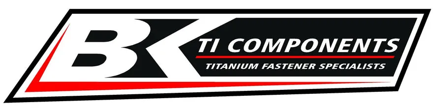 BK Ti Components Titanium 5/8 LH Jam Nut Hex 3/4