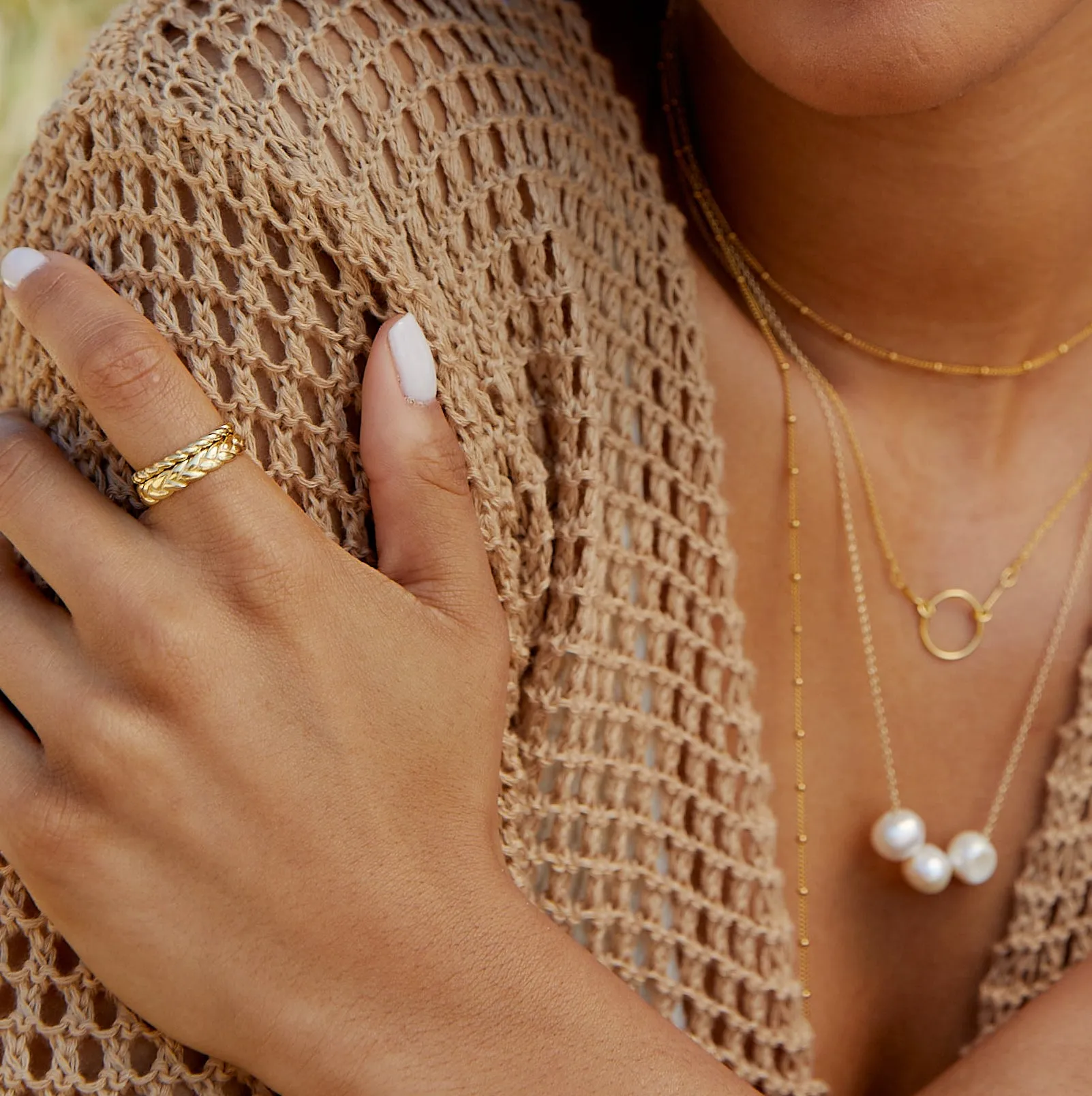 Braided Band Ring