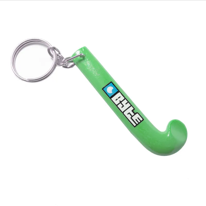 BYTE GREEN HOCKEY KEY RING