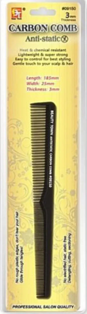 Carbon Comb Anti-Static 3MM Thickness by Beauty Town