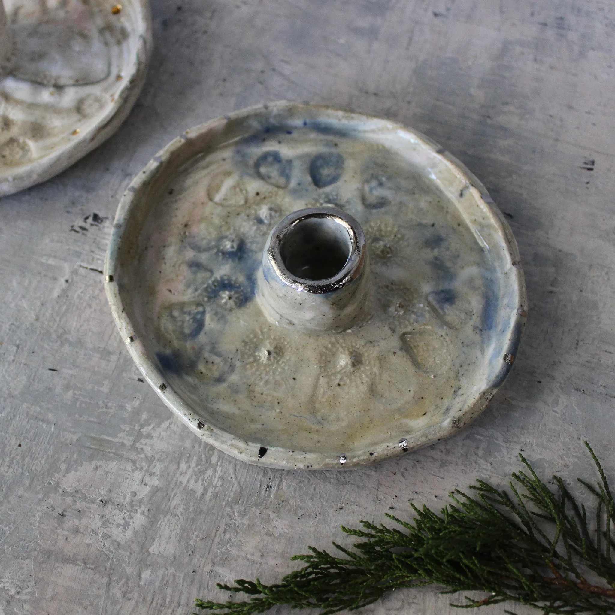 Ceramic Candle Holder Trays