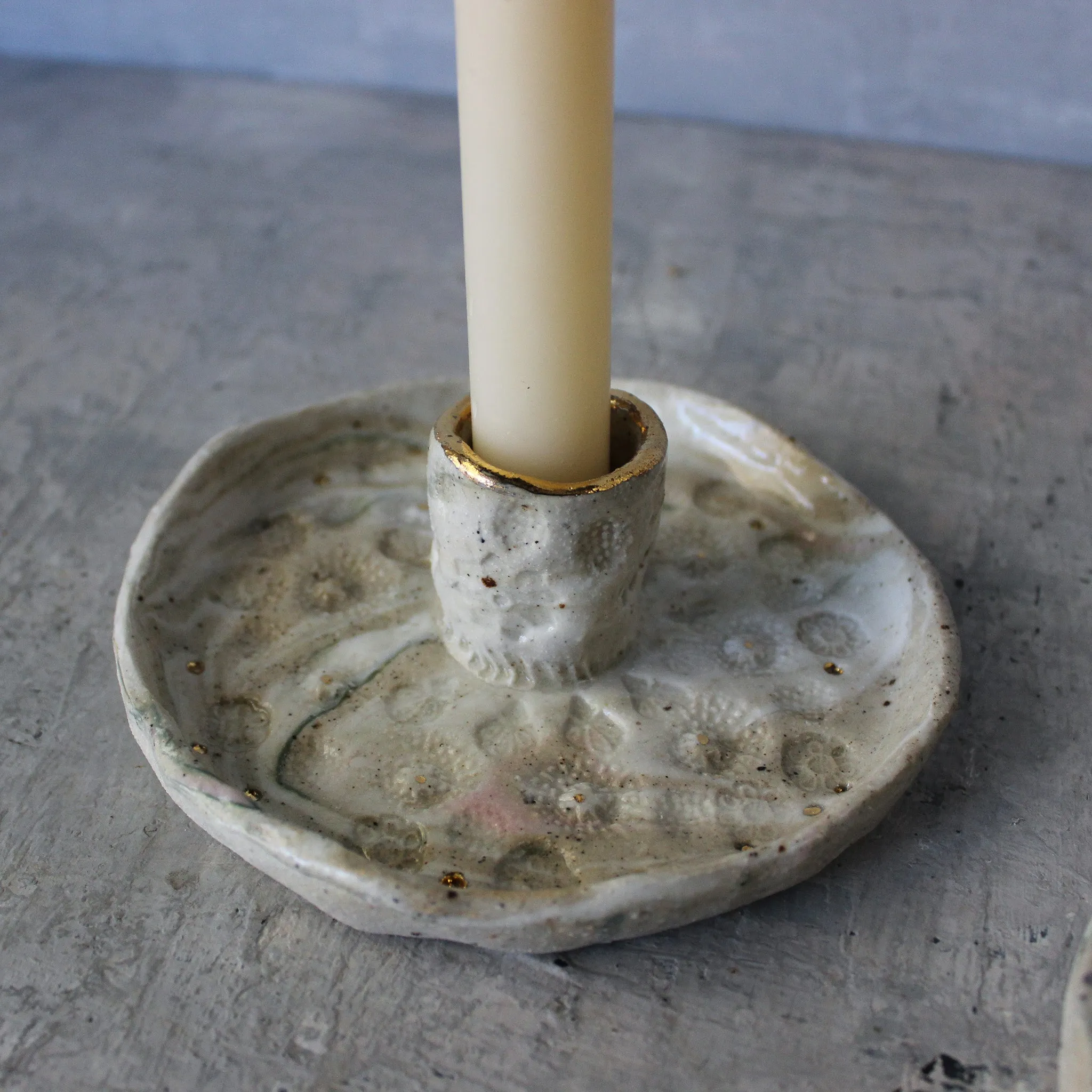 Ceramic Candle Holder Trays