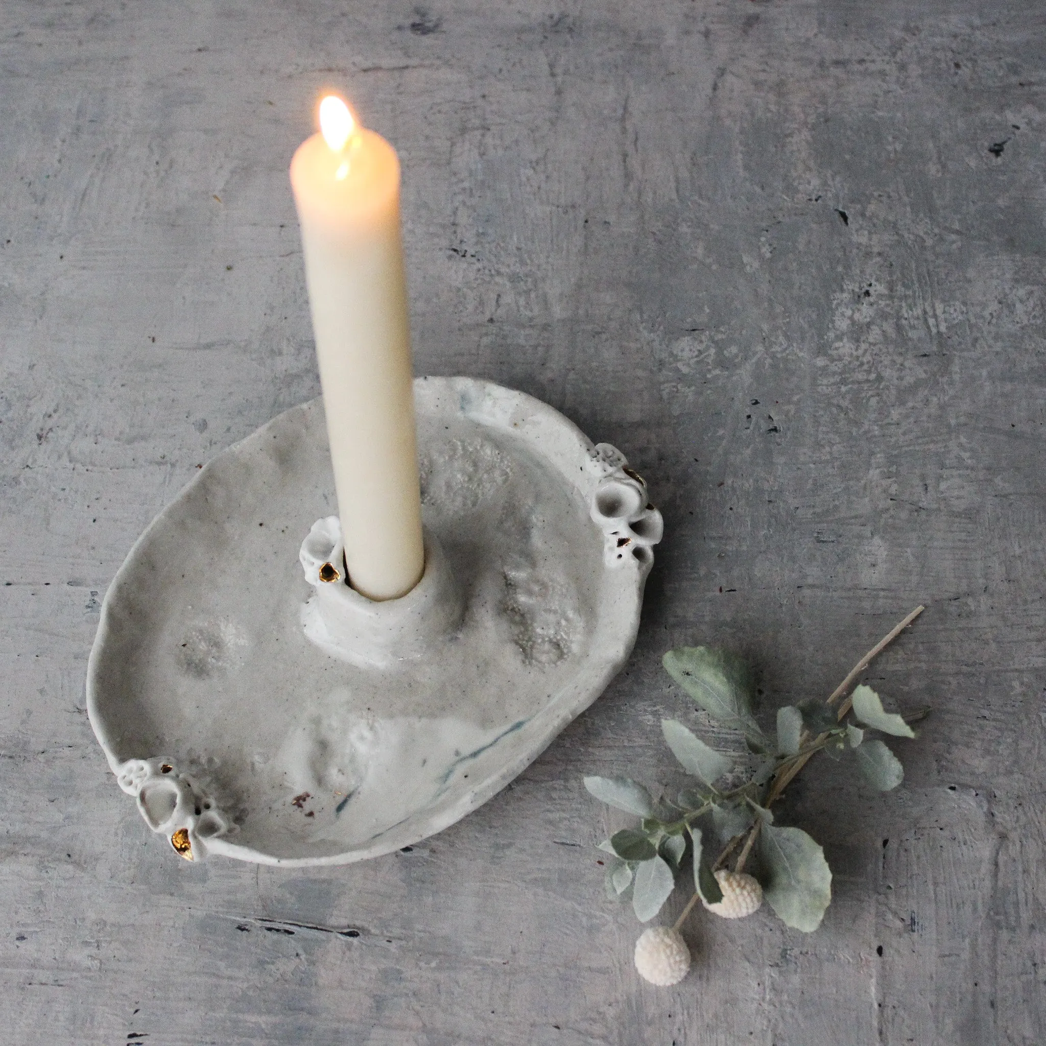 Ceramic Candle Holder Trays