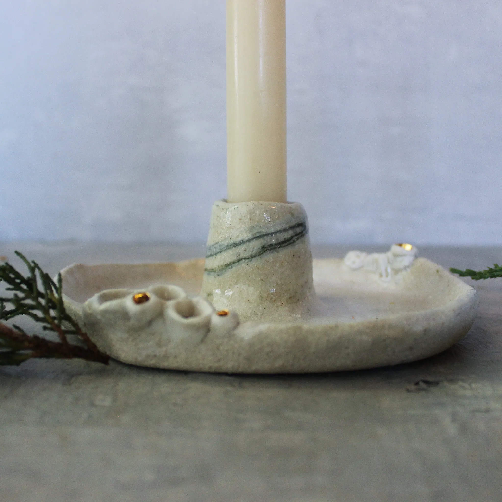 Ceramic Candle Holder Trays