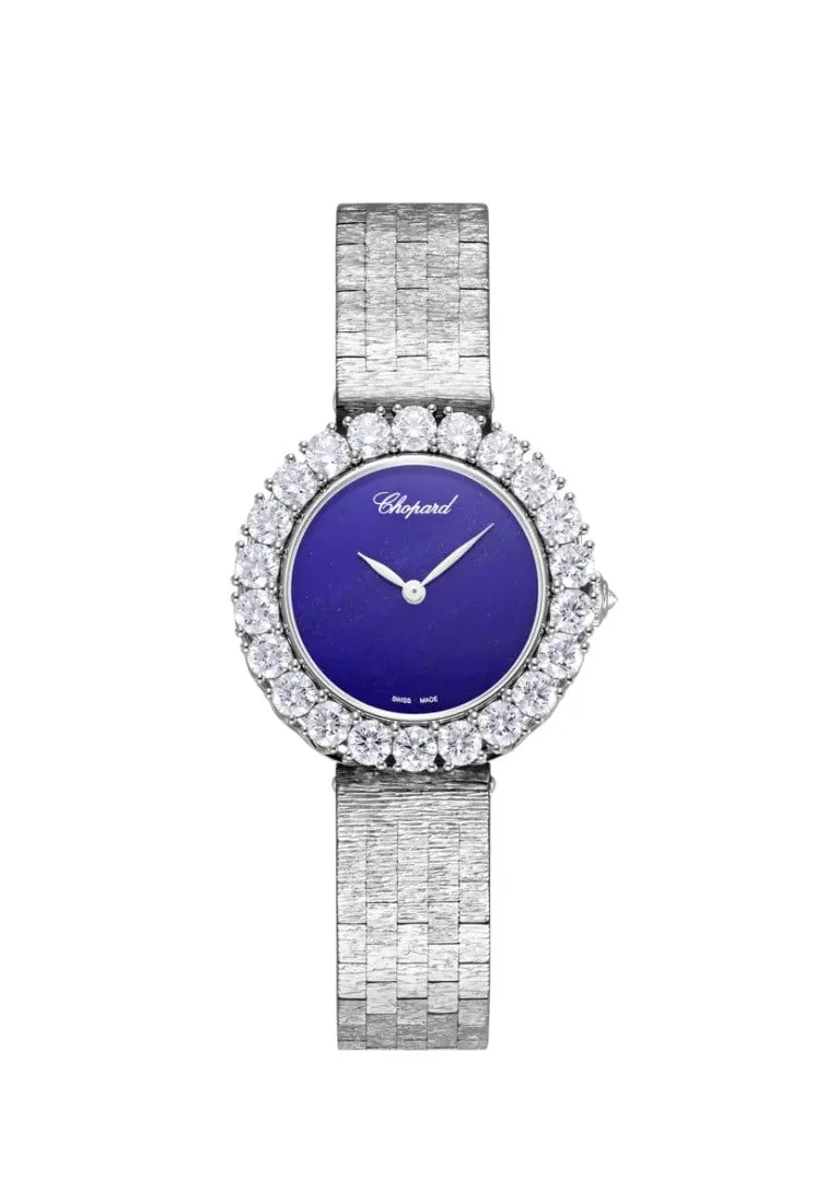 Chopard L’Heure Du Diamant Round Small Vintage 18K White Gold & Diamonds Ladies Watch