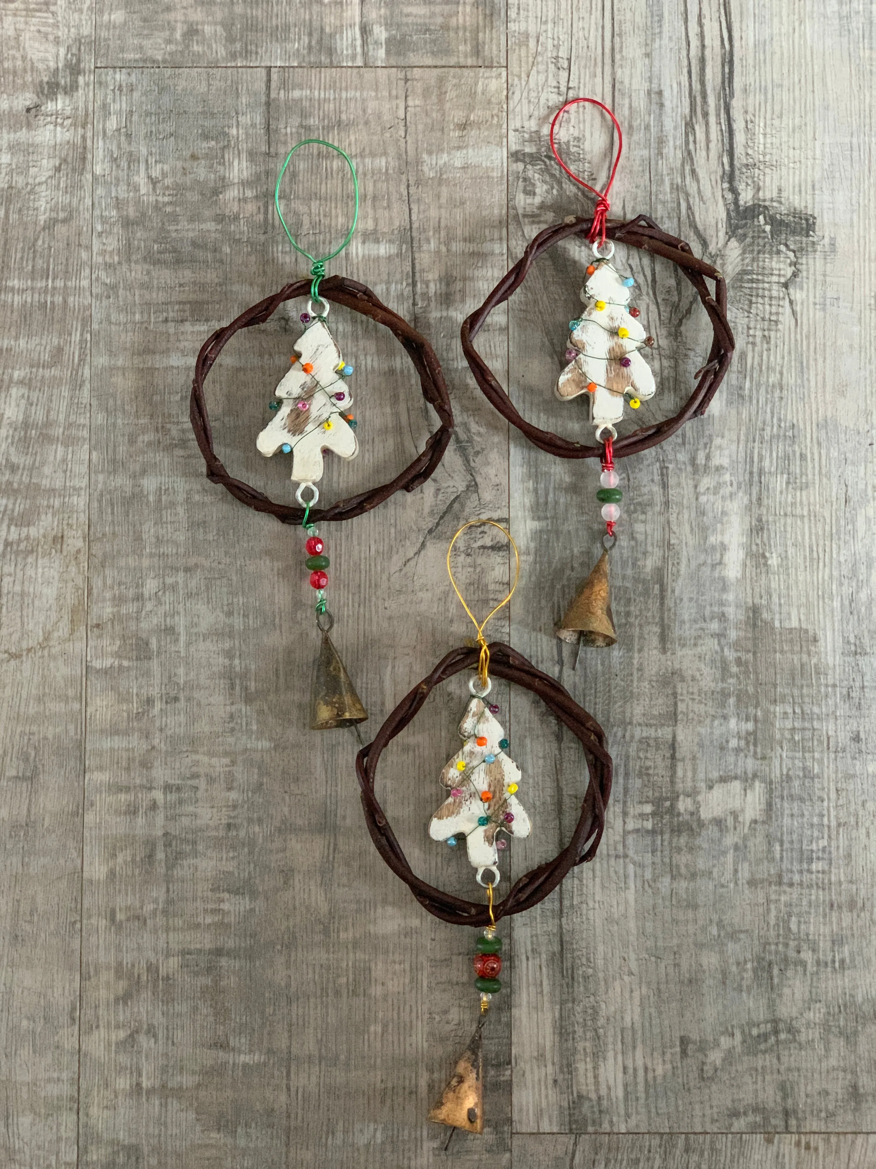 Christmas Willow Works; Tree, Reindeer, Santa, Snowflake, Star