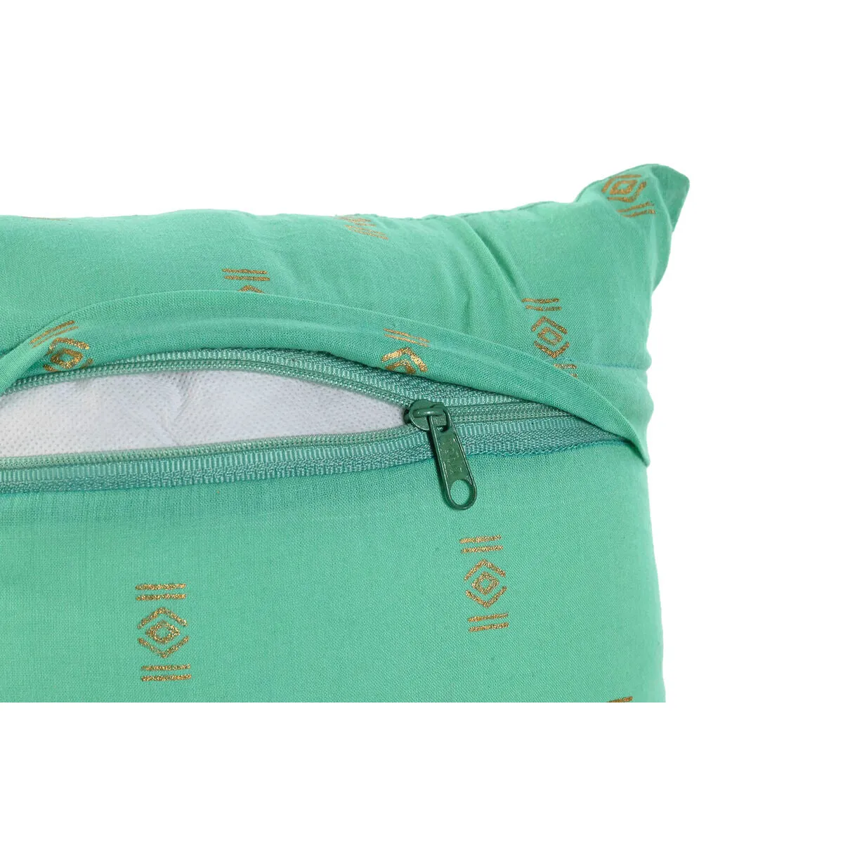 Cushion Home ESPRIT Green Beige Coral 30 x 10 x 20 cm (3 Units)