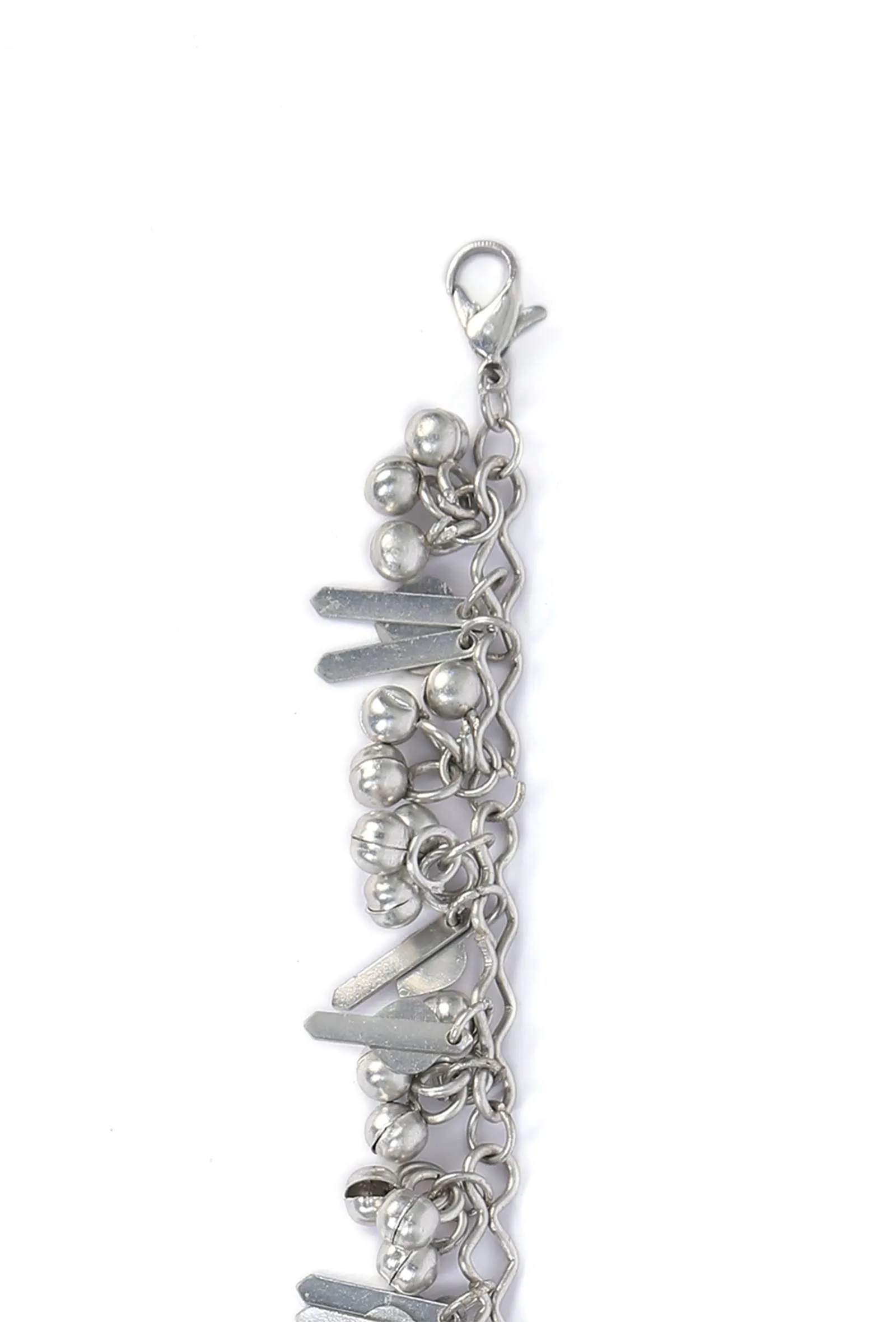 Fernweh Silver Tribal Anklet