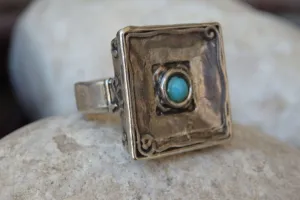 Filigree Turquoise Ring