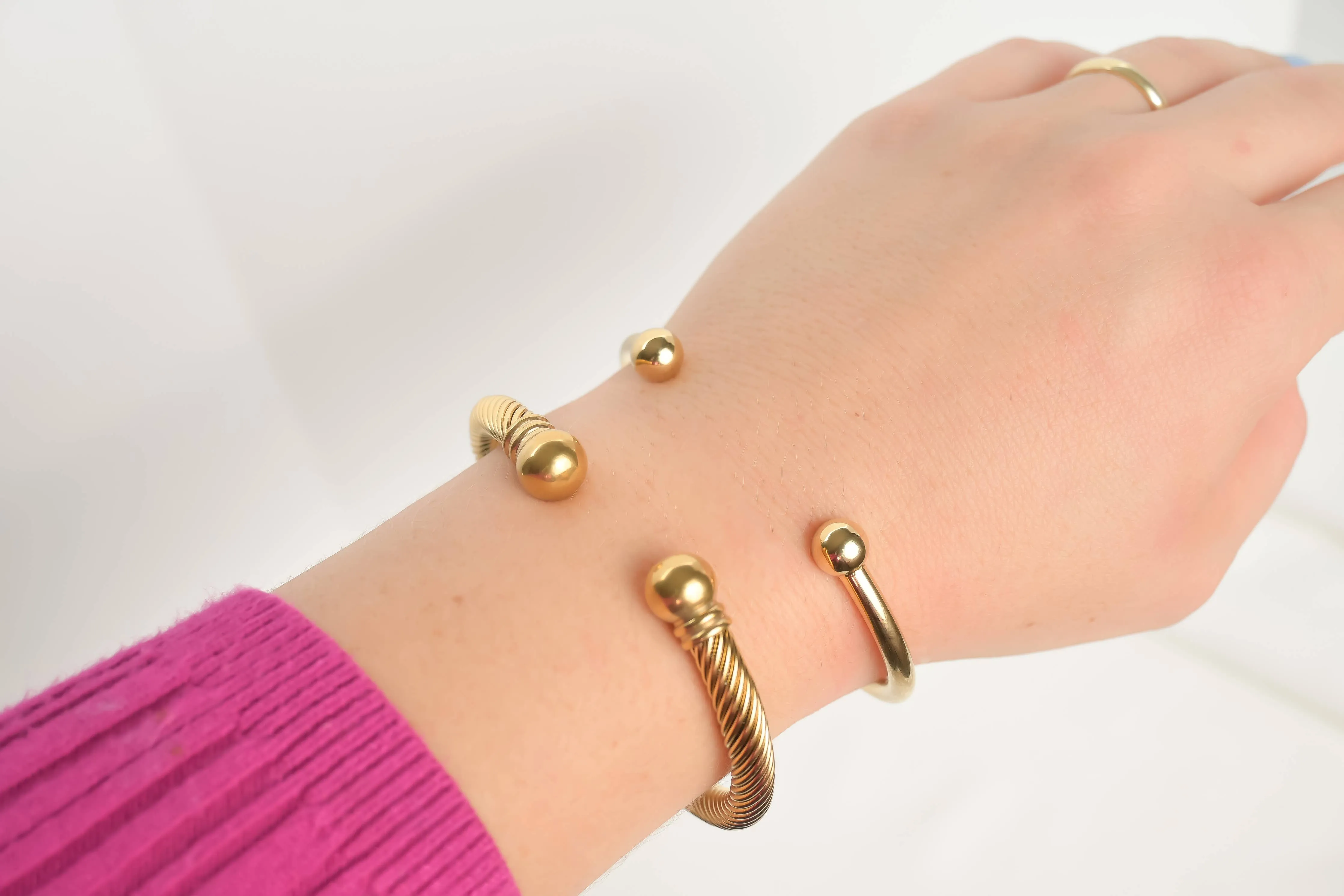 Gold Cuff Bracelet