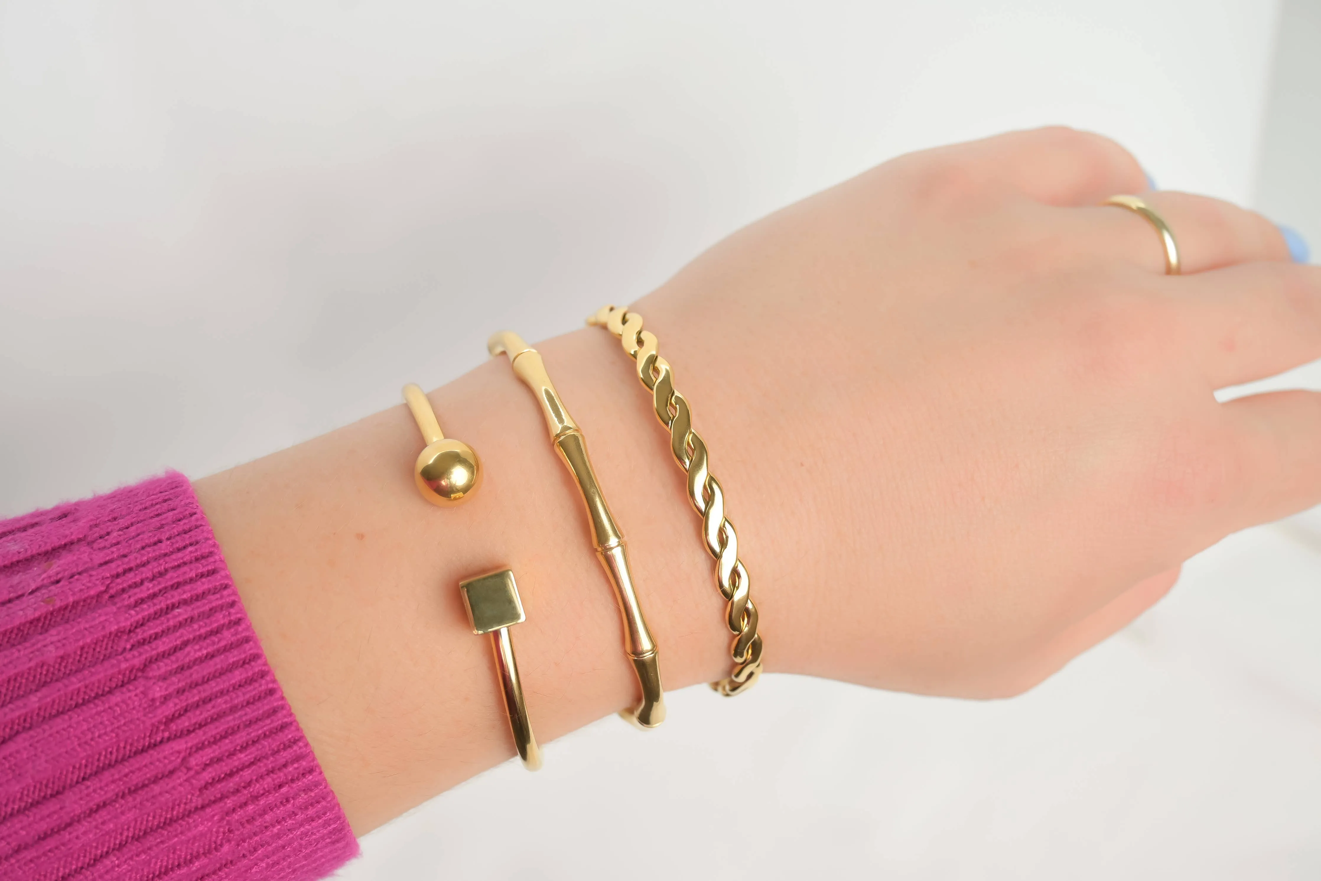 Gold Cuff Bracelet