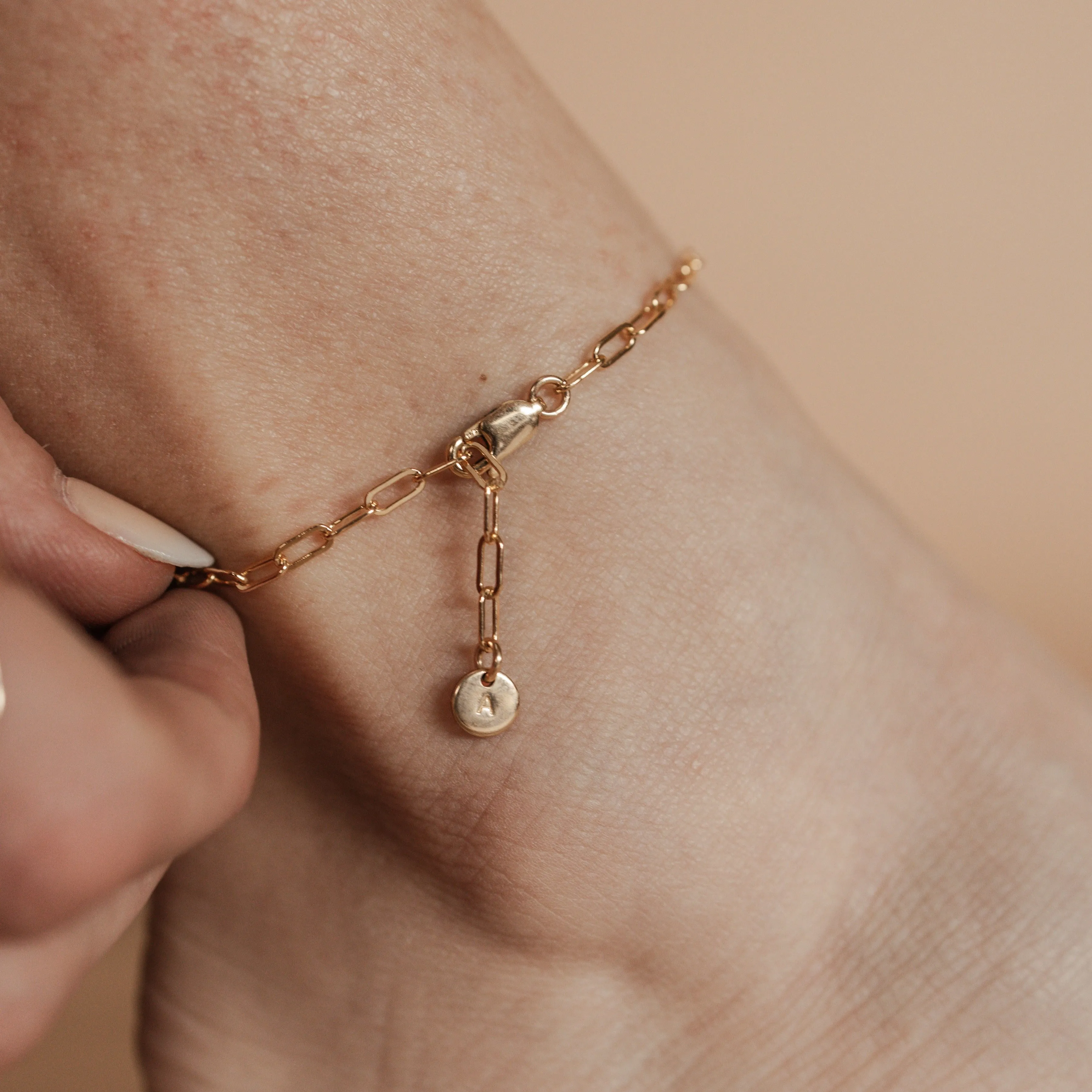 Macie • Pendant Anklet