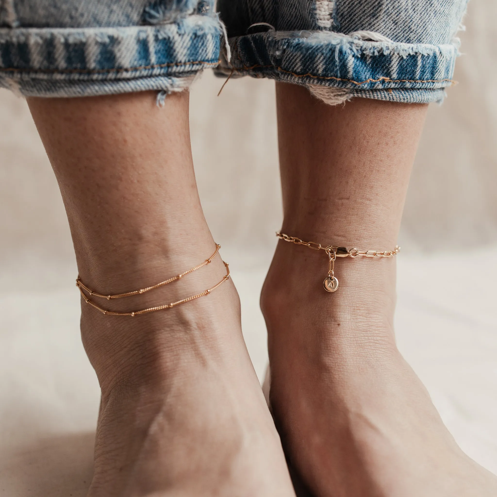 Macie • Pendant Anklet