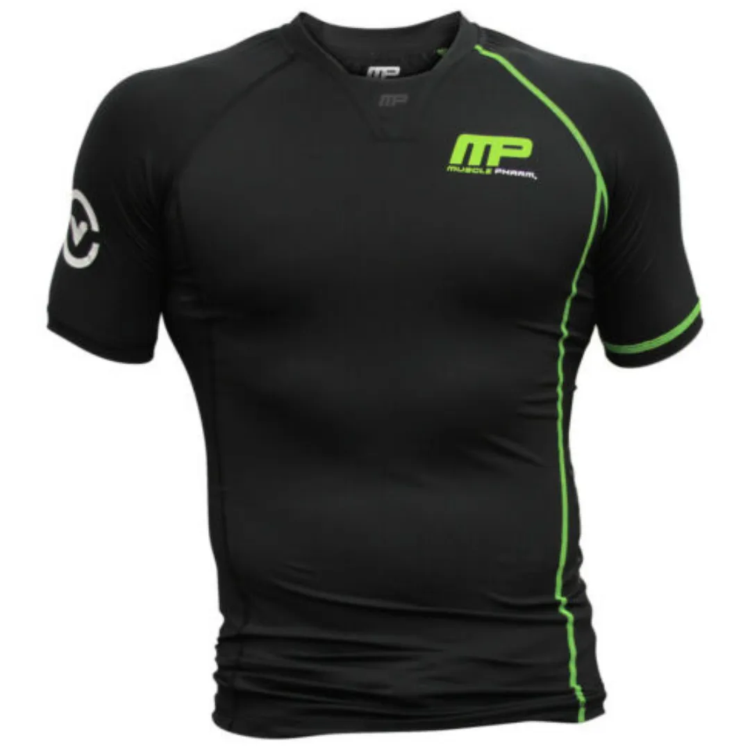 MusclePharm Sportswear Virus V-Neck Compression Top (VRCV)