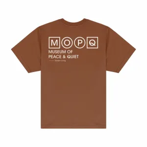 Museum of Peace and Quiet SImple Living T-Shirt (Coral)