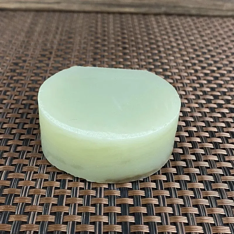 Natural Hetian Jade Rough Nephrite Raw (121g,5.2X4.0X2.2cm)