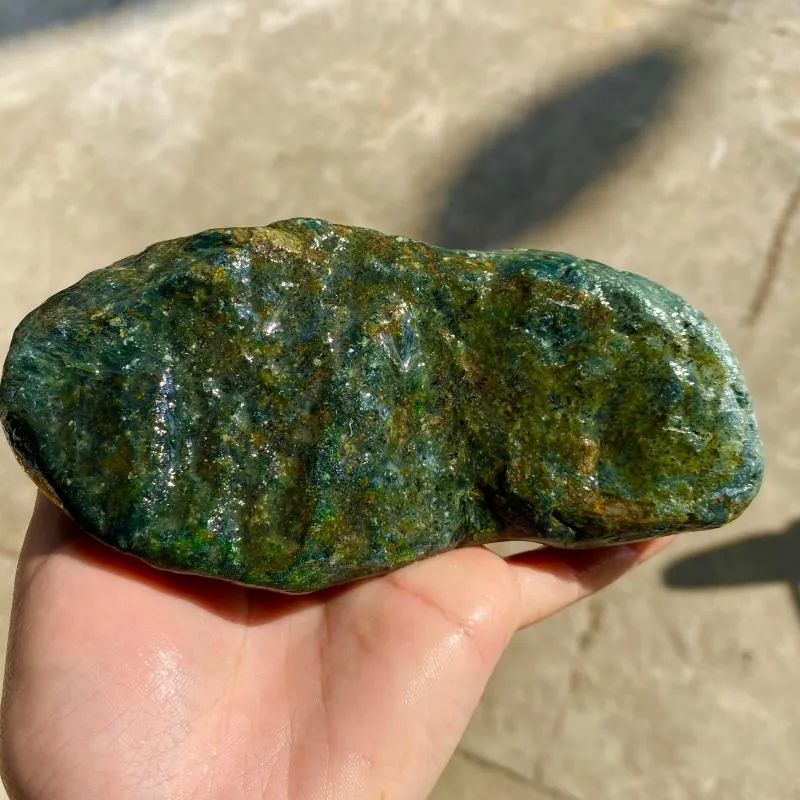 Natural Jade Rough Jadeite Raw 0.78kg-RY012