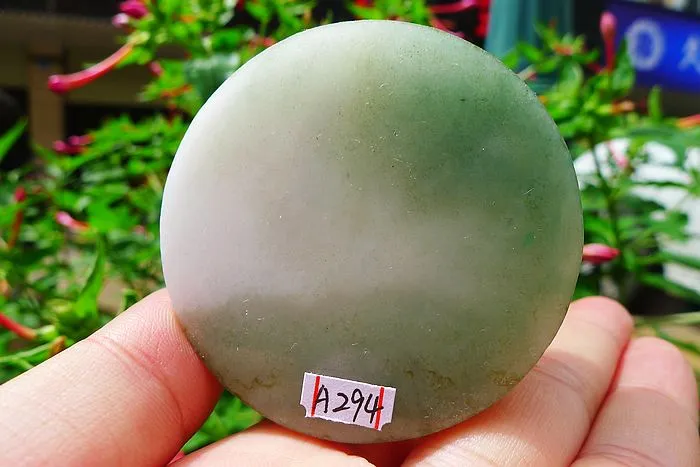 Natural Jade Rough Jadeite Raw (122g,5.65X1.45cm)