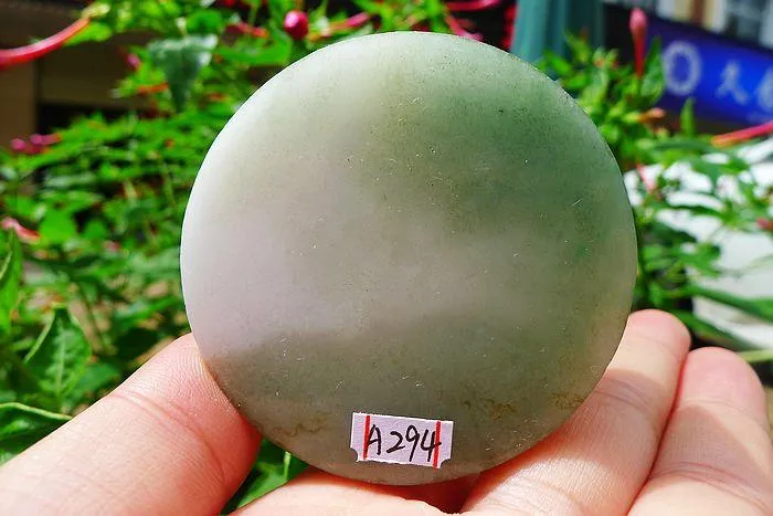 Natural Jade Rough Jadeite Raw (122g,5.65X1.45cm)