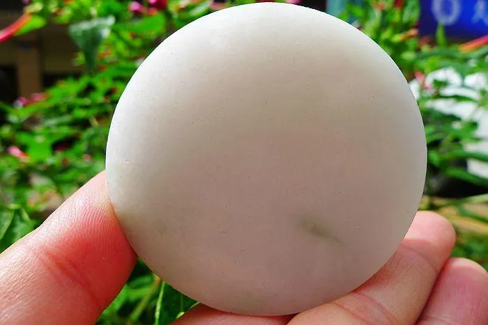 Natural Jade Rough Jadeite Raw (122g,5.65X1.45cm)