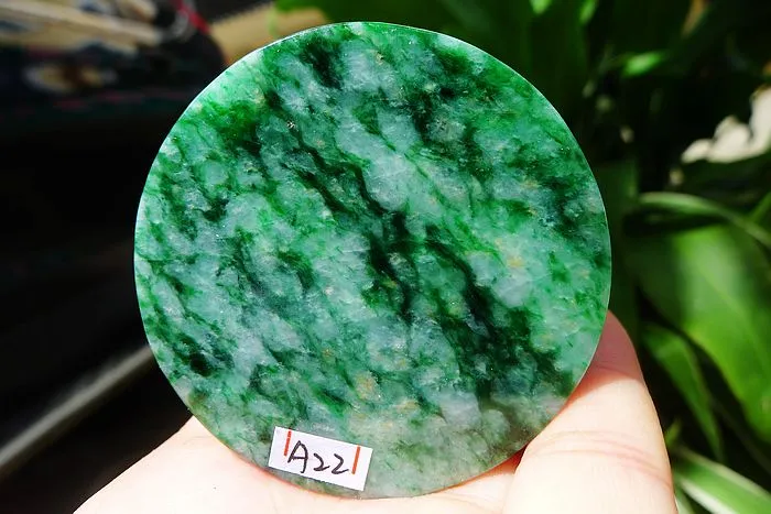 Natural Jade Rough Jadeite Raw (140g,5.6X5.6X1.75cm)