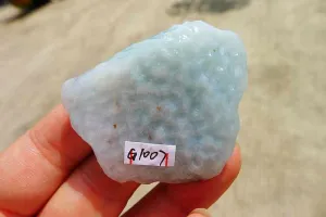 Natural Jade Rough Jadeite Raw (34g,4.65X4.3X1.25cm)