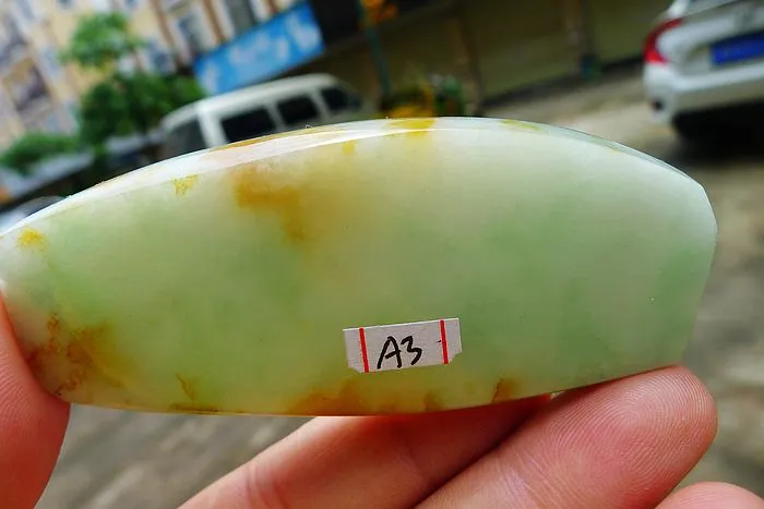 Natural Jade Rough Jadeite Raw (57g,7.7X3.3X0.85cm)