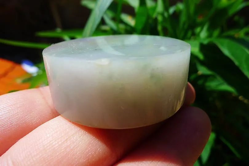 Natural Jade Rough Jadeite Raw (70g,4.1X4.4X1.55cm)