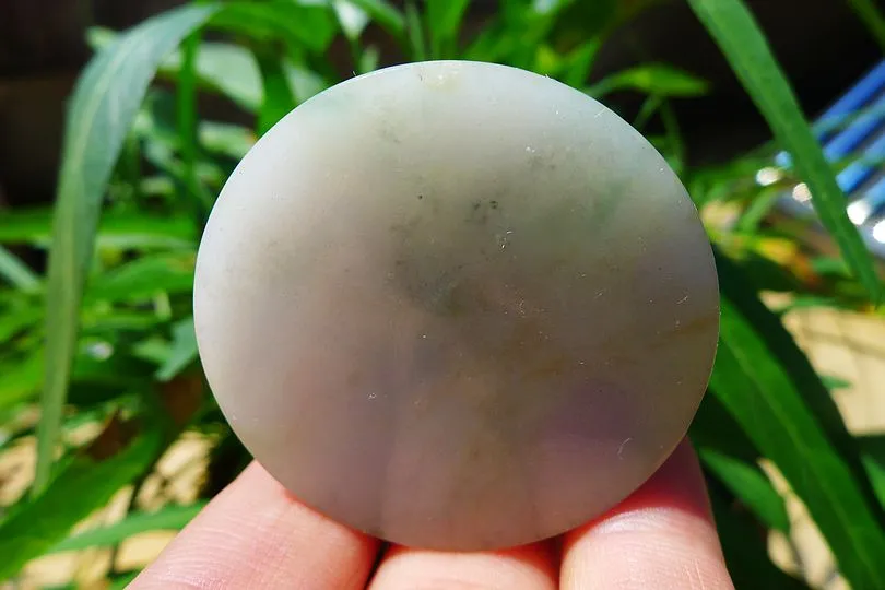 Natural Jade Rough Jadeite Raw (70g,4.1X4.4X1.55cm)