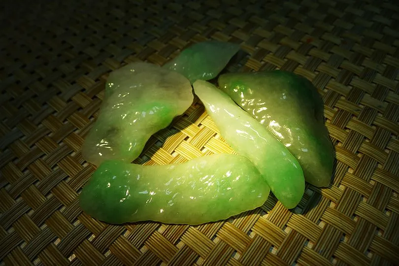 Natural Jade Rough Jadeite Raw S-67g