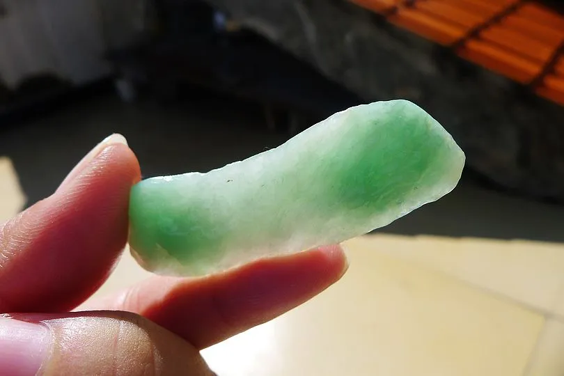 Natural Jade Rough Jadeite Raw S-67g