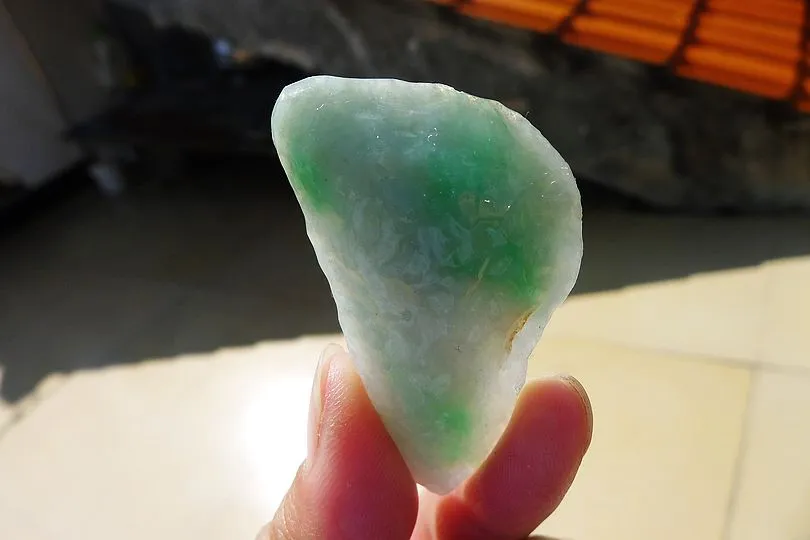 Natural Jade Rough Jadeite Raw S-67g