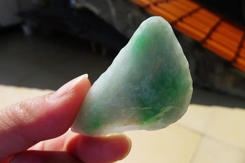 Natural Jade Rough Jadeite Raw S-67g