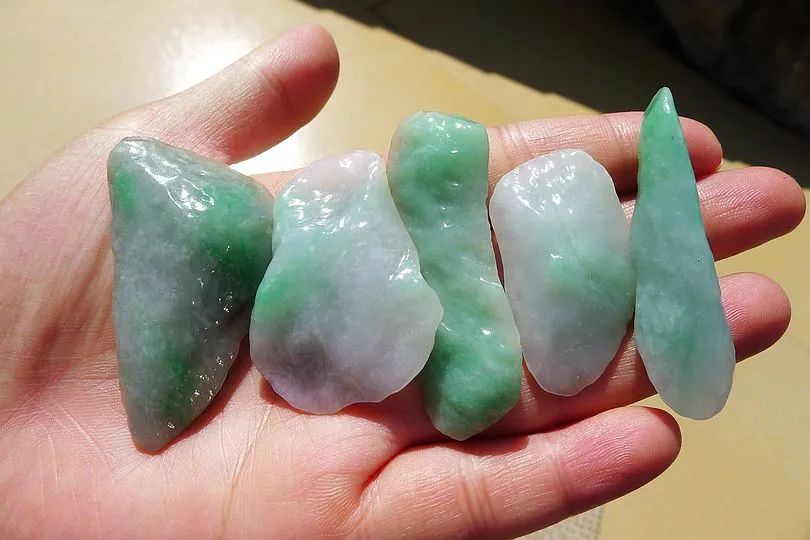 Natural Jade Rough Jadeite Raw S-67g