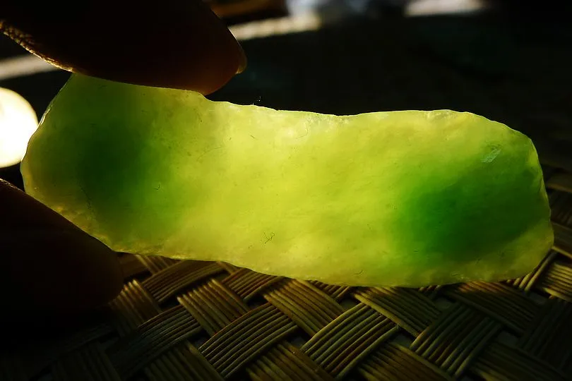 Natural Jade Rough Jadeite Raw S-67g