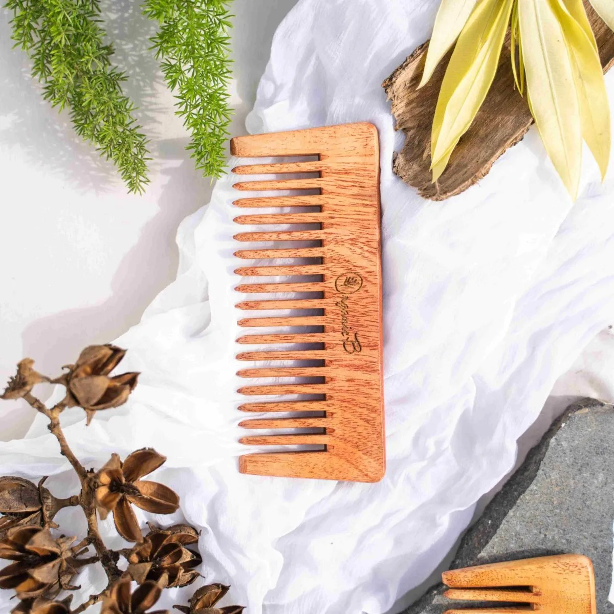 Neem Shampoo Comb and Detangling comb