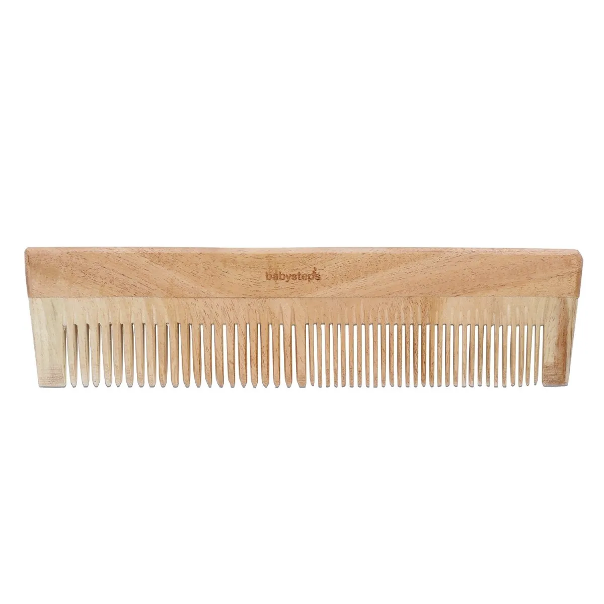 Neem Wood Comb | Wooden Comb | Dual Tooth