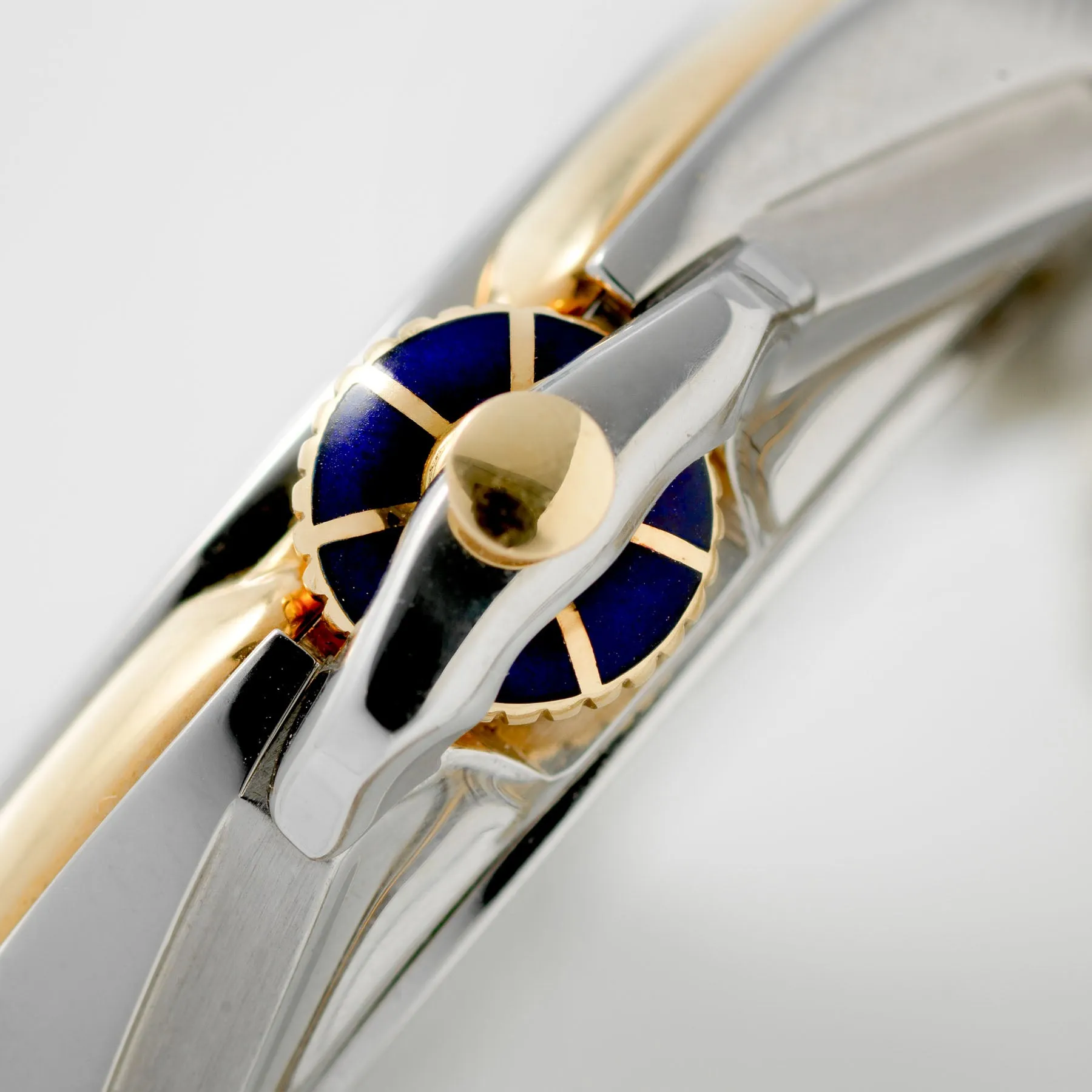 Patek Philippe Sculpture Steel and Gold