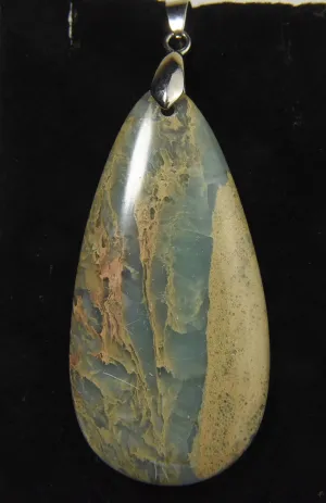 Polished Jade in Matrix Pendant