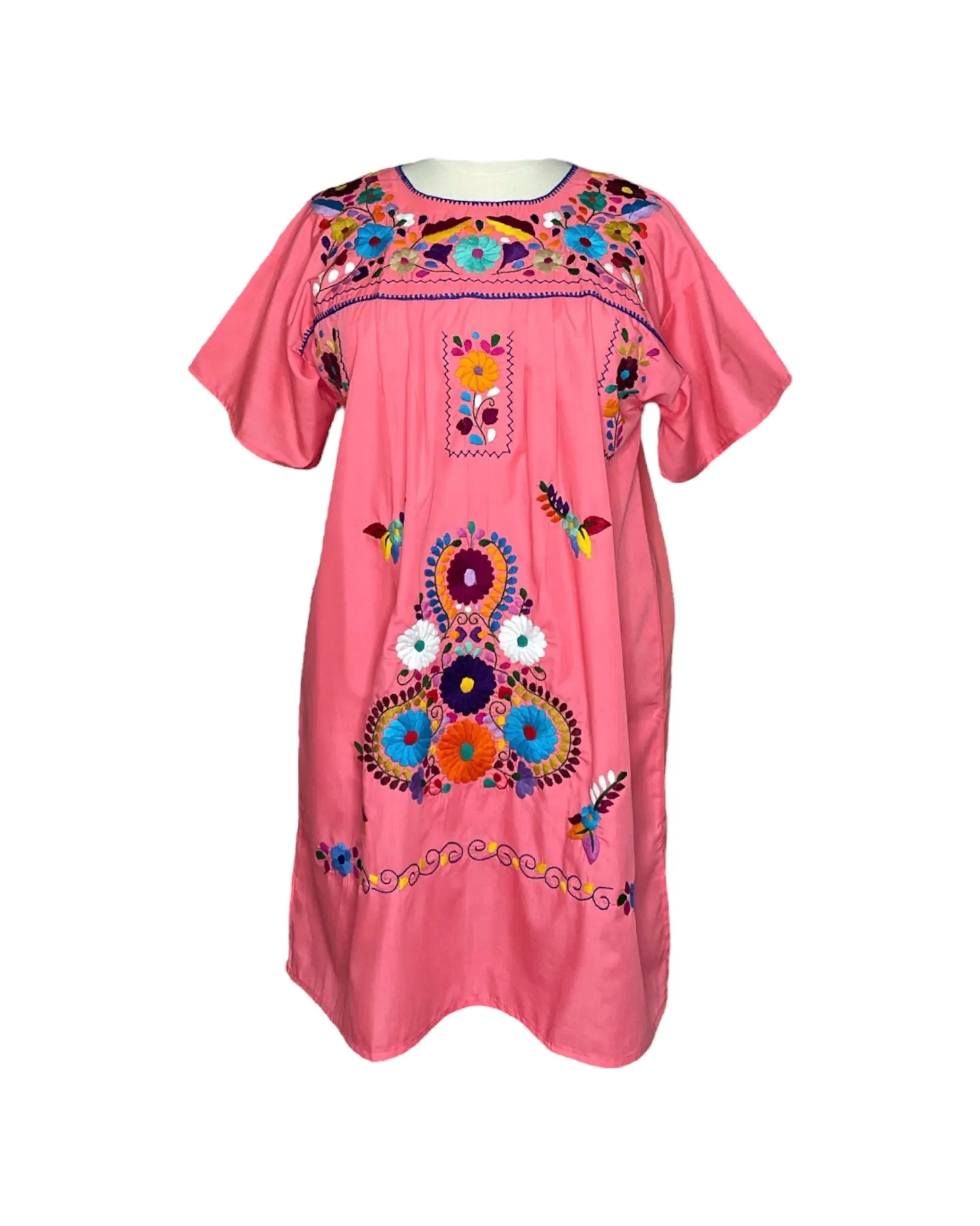 Puebla Coral Dress